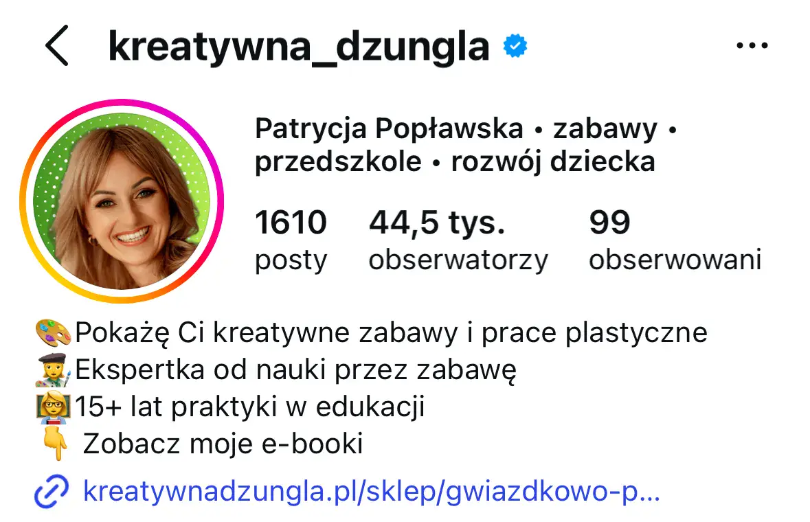 @kreatywna_dzungla Instagram profile